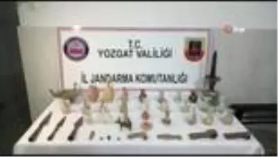 Yozgat'ta farklı dönemlere ait 39 tarihi eser ele geçirildi Yozgat'ta farklı dönemlere ait 39 tarihi eser ele geçirildi