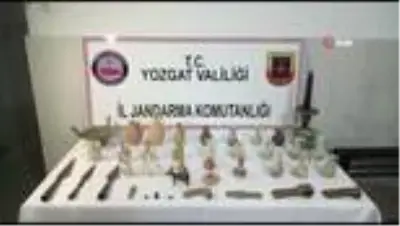 Yozgat'ta farklı dönemlere ait 39 tarihi eser ele geçirildi Yozgat'ta farklı dönemlere ait 39 tarihi eser ele geçirildi