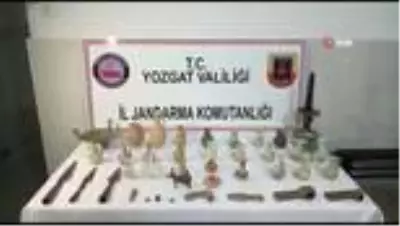 Yozgat'ta farklı dönemlere ait 39 tarihi eser ele geçirildi Yozgat'ta farklı dönemlere ait 39 tarihi eser ele geçirildi