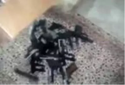 Son dakika! Ataşehir'de kaçak silah imalathanesine baskın kamerada Son dakika! Ataşehir'de kaçak silah imalathanesine baskın kamerada