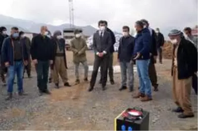 Beytüşşebap'ta çiftçilere çadır ve güneş paneli desteği Beytüşşebap'ta çiftçilere çadır ve güneş paneli desteği