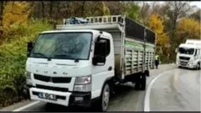 Yağmurda kontrolünü kaybetti, kamyonete çarptığı aracı ile uçuruma yuvarlandı: 2 yaralı Yağmurda kontrolünü kaybetti, kamyonete çarptığı aracı ile uçuruma yuvarlandı: 2 yaralı
