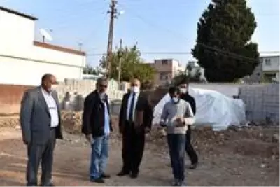 Çadırda yaşayan aileye ev yapılıyor Çadırda yaşayan aileye ev yapılıyor
