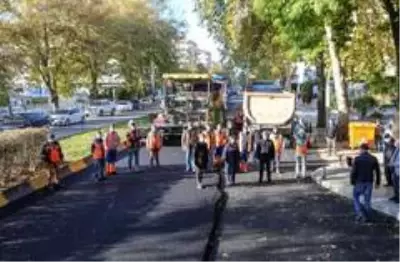 Fevzi Çakmak bulvarının 20 yıllık asfaltı yenileniyor Fevzi Çakmak bulvarının 20 yıllık asfaltı yenileniyor