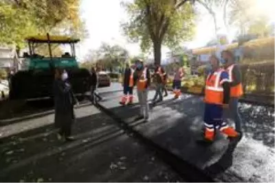Fevzi Çakmak bulvarının 20 yıllık asfaltı yenileniyor Fevzi Çakmak bulvarının 20 yıllık asfaltı yenileniyor