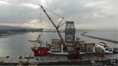 Kanuni'nin kule montajı tamamlandı Kanuni'nin kule montajı tamamlandı