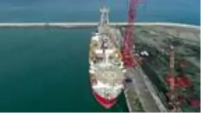Kanuni'nin kule montajı tamamlandı Kanuni'nin kule montajı tamamlandı