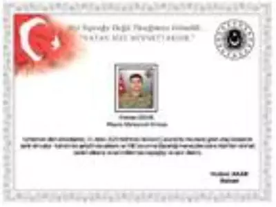 Hakkari'de bir asker kaza sonucu şehit oldu Hakkari'de bir asker kaza sonucu şehit oldu