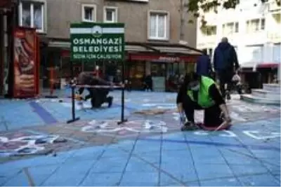 Osmangazi'nin sokakları sanatla buluşuyor Osmangazi'nin sokakları sanatla buluşuyor