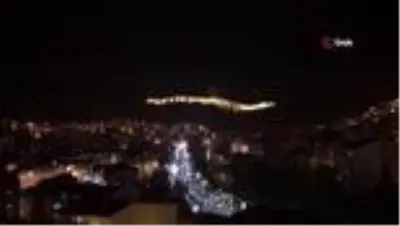 Tarihi Bayburt Kalesi Aydınlatma Projesi'nin açılışı gerçekleşti Tarihi Bayburt Kalesi Aydınlatma Projesi'nin açılışı gerçekleşti