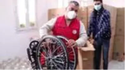 TİKA'dan Libya'da engellilere tekerlekli sandalye desteği TİKA'dan Libya'da engellilere tekerlekli sandalye desteği