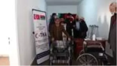 TİKA'dan Libya'da engellilere tekerlekli sandalye desteği TİKA'dan Libya'da engellilere tekerlekli sandalye desteği