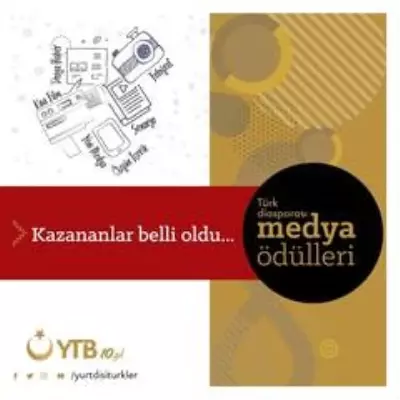 Türk Diasporası Medya Ödülleri yarışmasının kazananları belli oldu Türk Diasporası Medya Ödülleri yarışmasının kazananları belli oldu