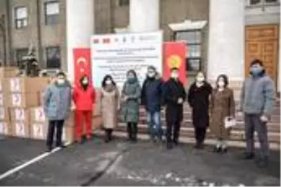 Türkiye'den Kırgızistan'ın Covid-19 ile mücadelesine destek Türkiye'den Kırgızistan'ın Covid-19 ile mücadelesine destek