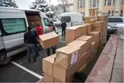 Türkiye'den Kırgızistan'ın Covid-19 ile mücadelesine destek Türkiye'den Kırgızistan'ın Covid-19 ile mücadelesine destek