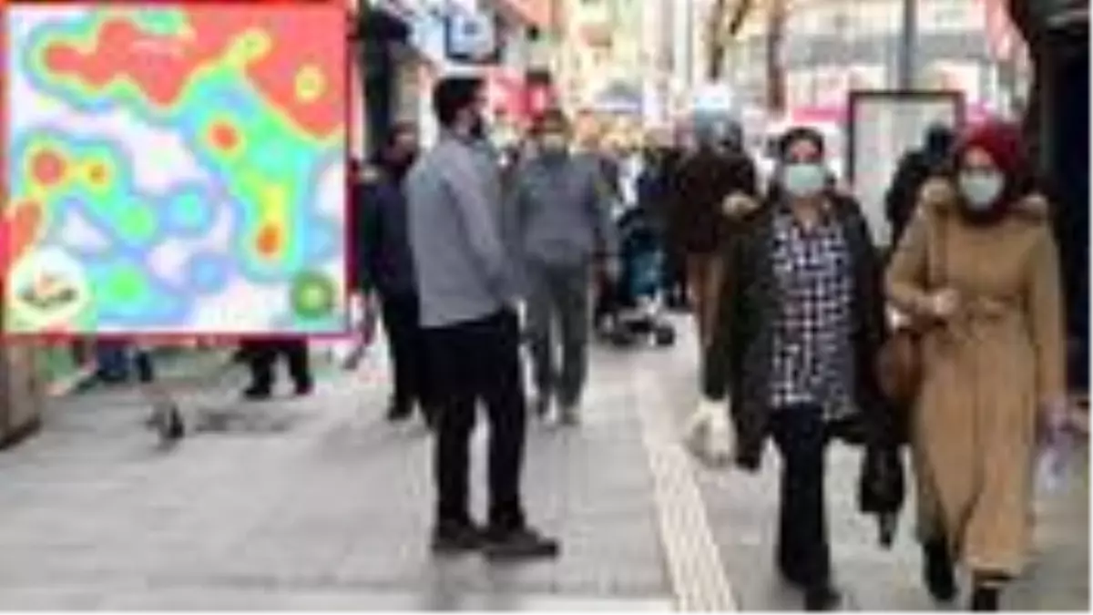 Haritayı gören sokağa çıkmaktan vazgeçiyor! Zonguldak'ta koronavirüs haritası kırmızıya boyandı