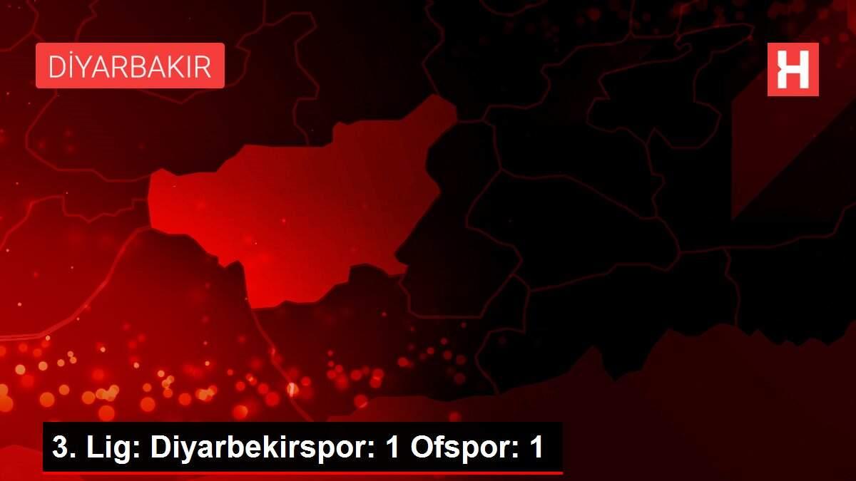 3. Lig: Diyarbekirspor: 1 Ofspor: 1