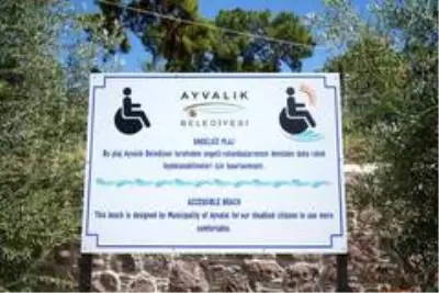 Ayvalık Belediyesi engellileri unutmuyor