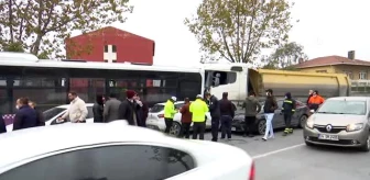 Başakşehir'de zincirleme trafik kazası