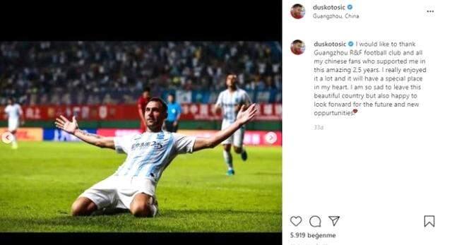 Beşiktaş'a döneceği konuşulan Tosc, Guangzhou ile yollarını ayırdı Beşiktaş'a döneceği konuşulan Tosc, Guangzhou ile yollarını ayırdı