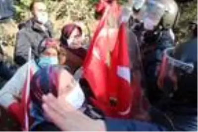 Bolu'da yaylada yıkım gerginliği Bolu'da yaylada yıkım gerginliği