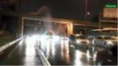 D-100'de sürücüleri şaşırtan görüntü D-100'de sürücüleri şaşırtan görüntü