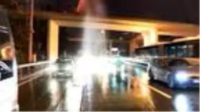 D-100'de sürücüleri şaşırtan görüntü D-100'de sürücüleri şaşırtan görüntü