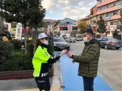Devrek'te yaya önceliği denetimi gerçekleştirildi Devrek'te yaya önceliği denetimi gerçekleştirildi