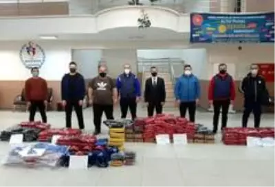 Ordu'da sporculara malzeme desteği Ordu'da sporculara malzeme desteği