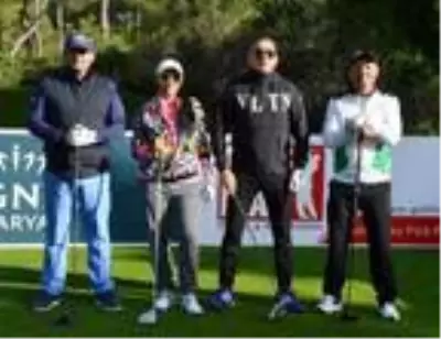 Golf Med Pro-Am Golf Turnuvası başladı Golf Med Pro-Am Golf Turnuvası başladı
