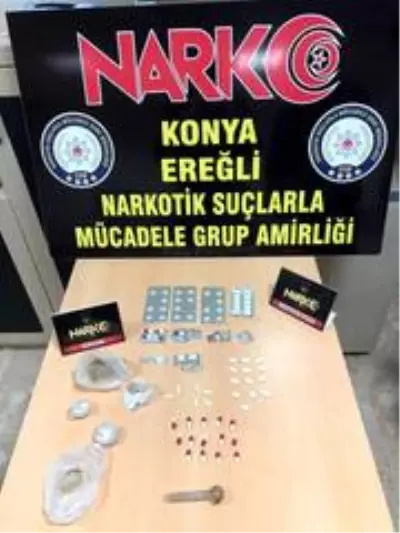 Konya'da uyuşturucu operasyonu: 2 tutuklama Konya'da uyuşturucu operasyonu: 2 tutuklama
