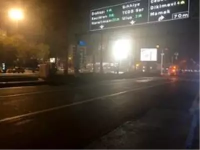Sokağa çıkma kısıtlaması sona erdi, Ankaralılar yola çıktı Sokağa çıkma kısıtlaması sona erdi, Ankaralılar yola çıktı