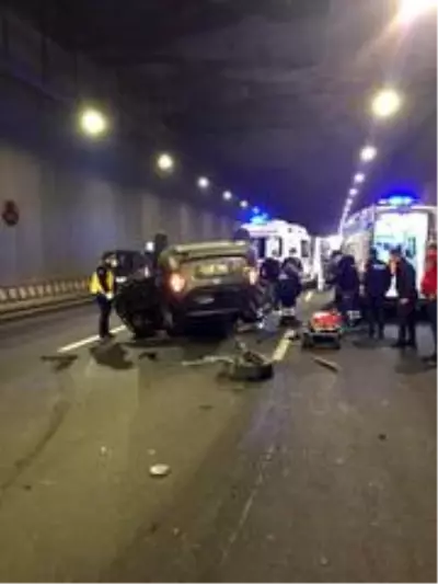 - Trabzon'da tünel içinde trafik kazası: 1 ağır yaralı - Trabzon'da tünel içinde trafik kazası: 1 ağır yaralı