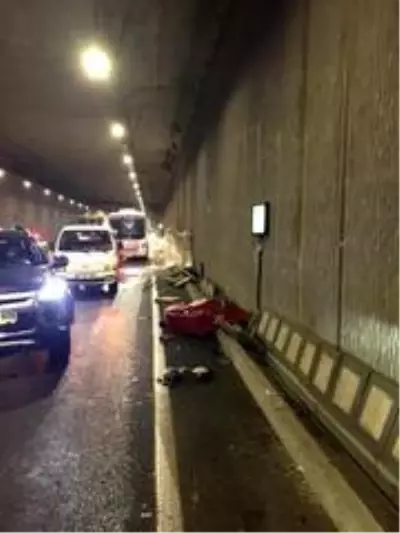 - Trabzon'da tünel içinde trafik kazası: 1 ağır yaralı - Trabzon'da tünel içinde trafik kazası: 1 ağır yaralı
