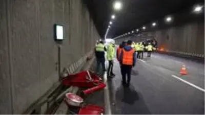 - Trabzon'da tünel içinde trafik kazası: 1 ağır yaralı - Trabzon'da tünel içinde trafik kazası: 1 ağır yaralı