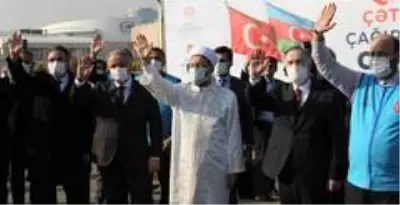 Türkiye Diyanet Vakfı, Azerbaycan'a 6 tır insani yardım gönderdi Türkiye Diyanet Vakfı, Azerbaycan'a 6 tır insani yardım gönderdi