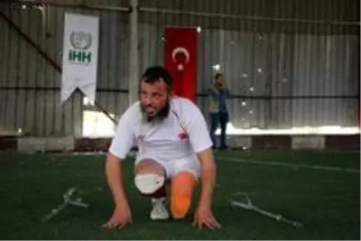 Ampute takımlar dostluk maçı yaptı Ampute takımlar dostluk maçı yaptı