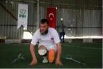 Ampute takımlar dostluk maçı yaptı Ampute takımlar dostluk maçı yaptı