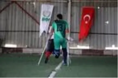 Ampute takımlar dostluk maçı yaptı Ampute takımlar dostluk maçı yaptı