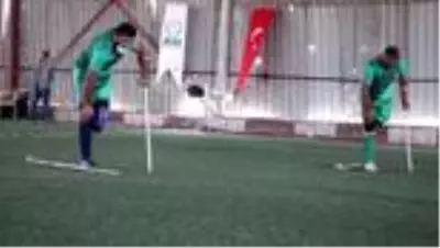 Ampute takımlar dostluk maçı yaptı Ampute takımlar dostluk maçı yaptı