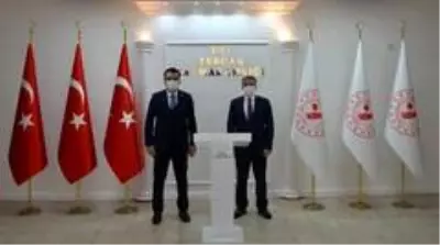 Başsavcı Çiçekten Kaymakam Çelik'e ziyaret Başsavcı Çiçekten Kaymakam Çelik'e ziyaret