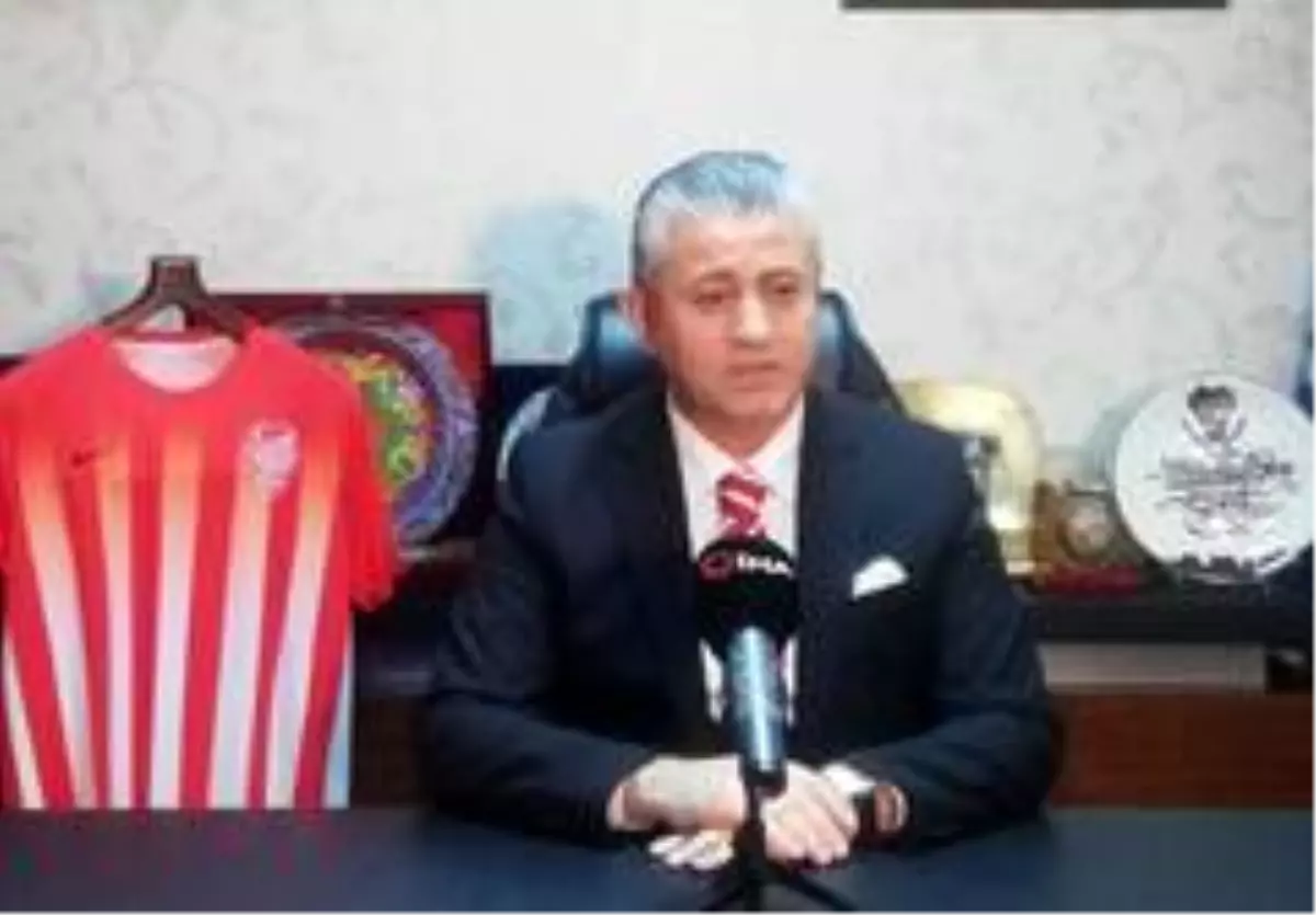 Gümüşhanespor Başkanı Vahit Olgun: 'Gümüşhanespor'u güzel günler bekliyor'