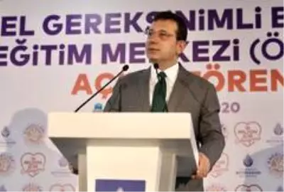 İBB Başkanı İmamoğlu, Başakşehir'de açılışa katıldı İBB Başkanı İmamoğlu, Başakşehir'de açılışa katıldı