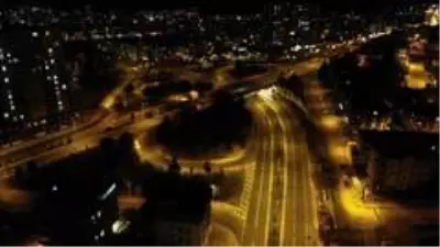Nevşehir sokağa çıkma kısıtlamasında havadan görüntülendi Nevşehir sokağa çıkma kısıtlamasında havadan görüntülendi