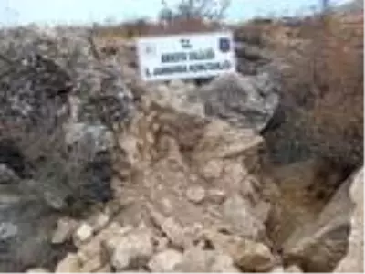Sit alanında kaçak kazı yapanlara suçüstü Sit alanında kaçak kazı yapanlara suçüstü