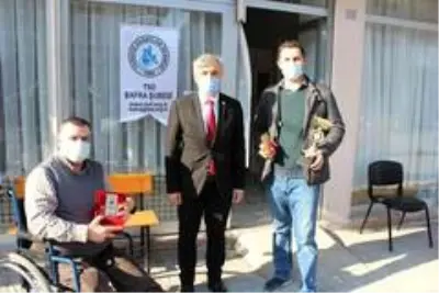 Şube başkanına onur ödülü Şube başkanına onur ödülü