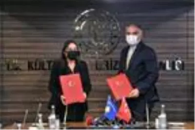 Türkiye ve Kosova arasında 'Sinematografik İş Birliği' anlaşması imzalandı Türkiye ve Kosova arasında 'Sinematografik İş Birliği' anlaşması imzalandı