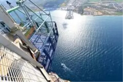 1915 Çanakkale Köprüsü'nün 4'üncü 'mega blok' tabliyesi Çanakkale'ye ulaştı 1915 Çanakkale Köprüsü'nün 4'üncü 'mega blok' tabliyesi Çanakkale'ye ulaştı