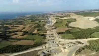 1915 Çanakkale Köprüsü'nün 4'üncü 'mega blok' tabliyesi Çanakkale'ye ulaştı 1915 Çanakkale Köprüsü'nün 4'üncü 'mega blok' tabliyesi Çanakkale'ye ulaştı