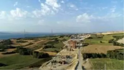 1915 Çanakkale Köprüsü'nün 4'üncü 'mega blok' tabliyesi Çanakkale'ye ulaştı 1915 Çanakkale Köprüsü'nün 4'üncü 'mega blok' tabliyesi Çanakkale'ye ulaştı